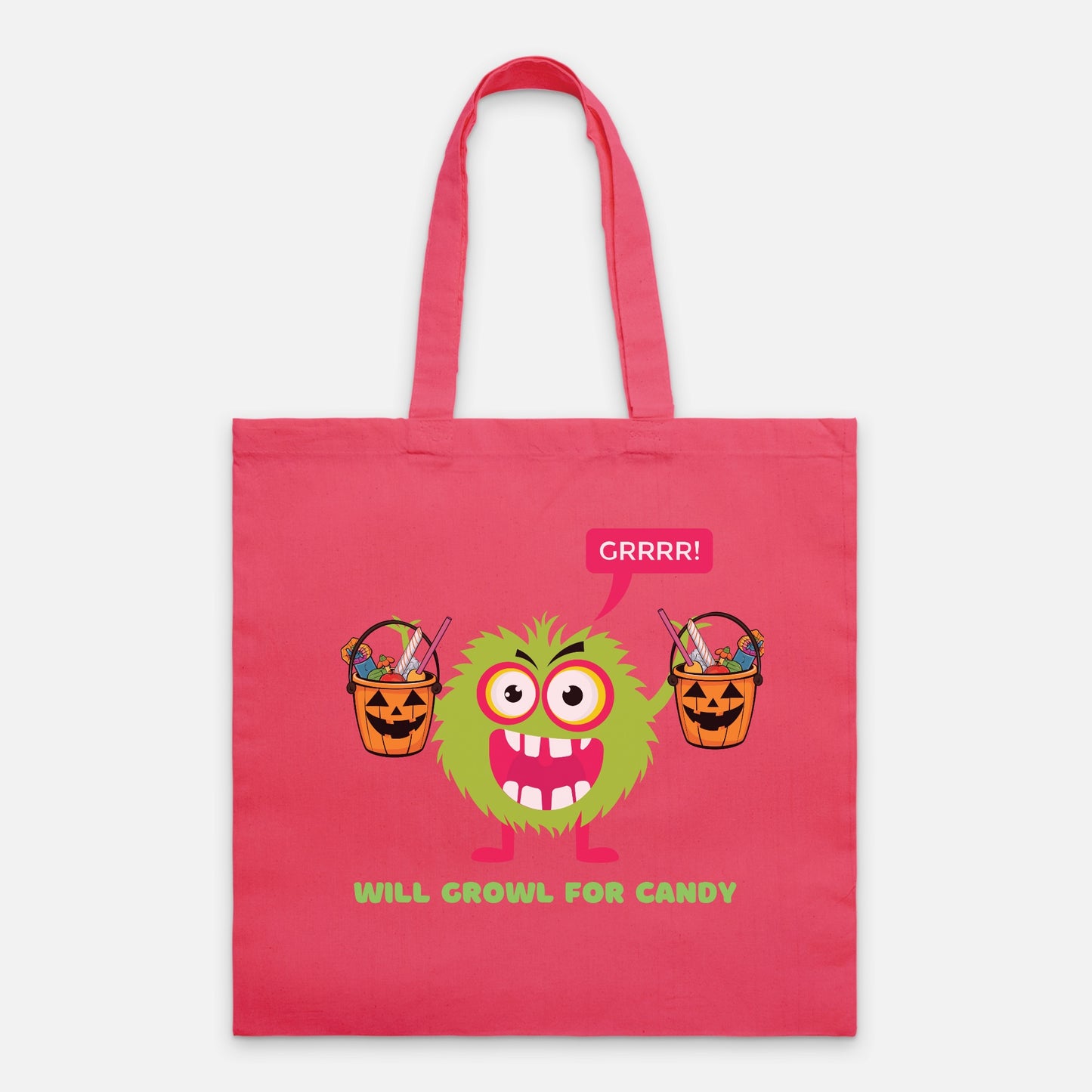 Growl For Candy Tote Bag