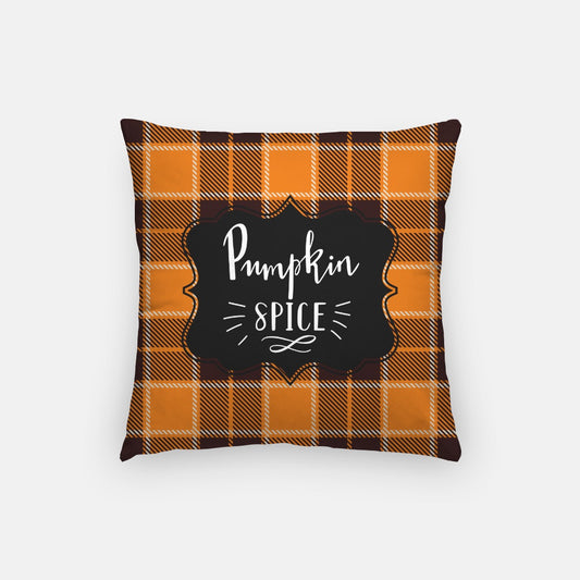 Pumpkin Spice Artisan Pillow Case 16 Inch