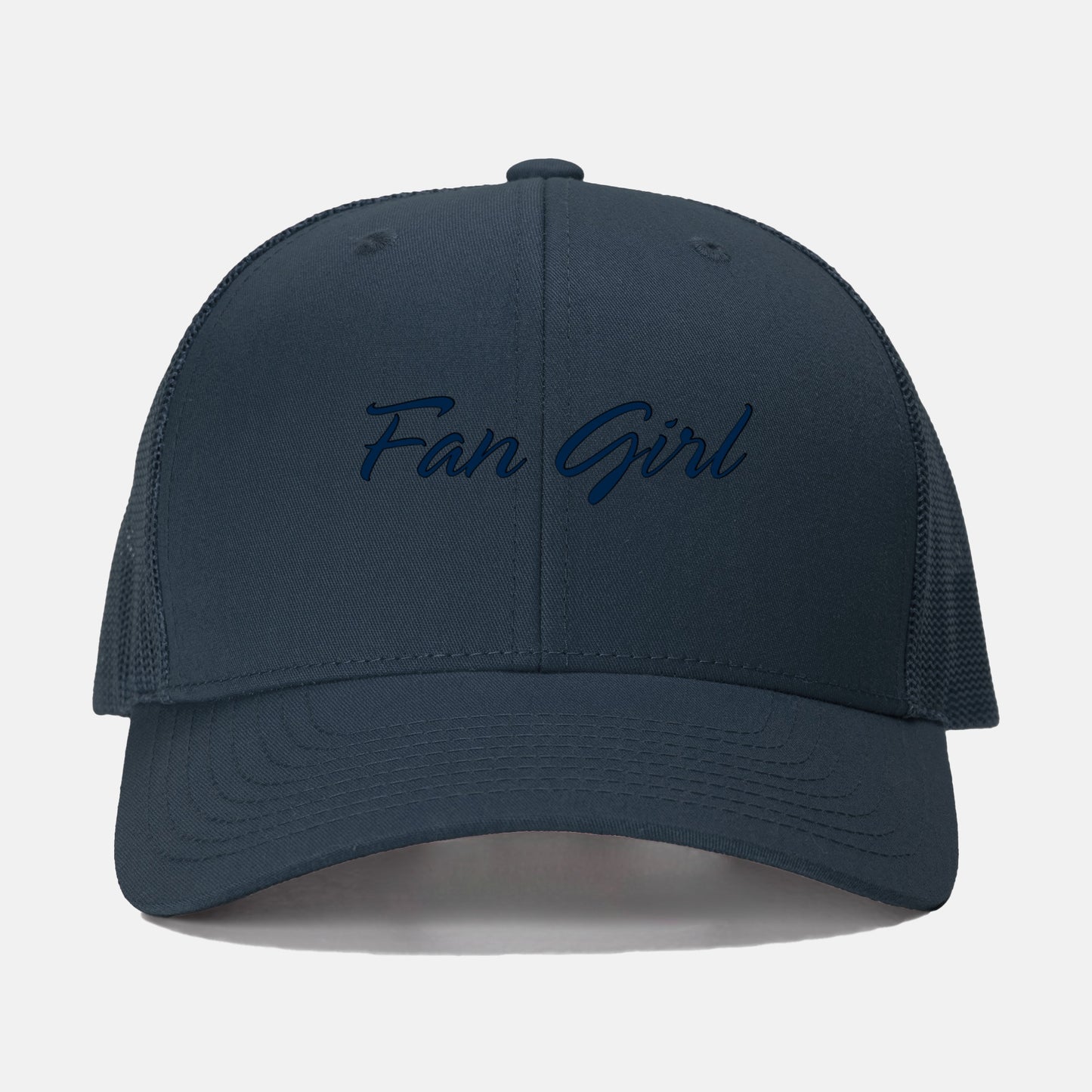 Fan Girl B Retro Trucker Hat Yupoong 6606