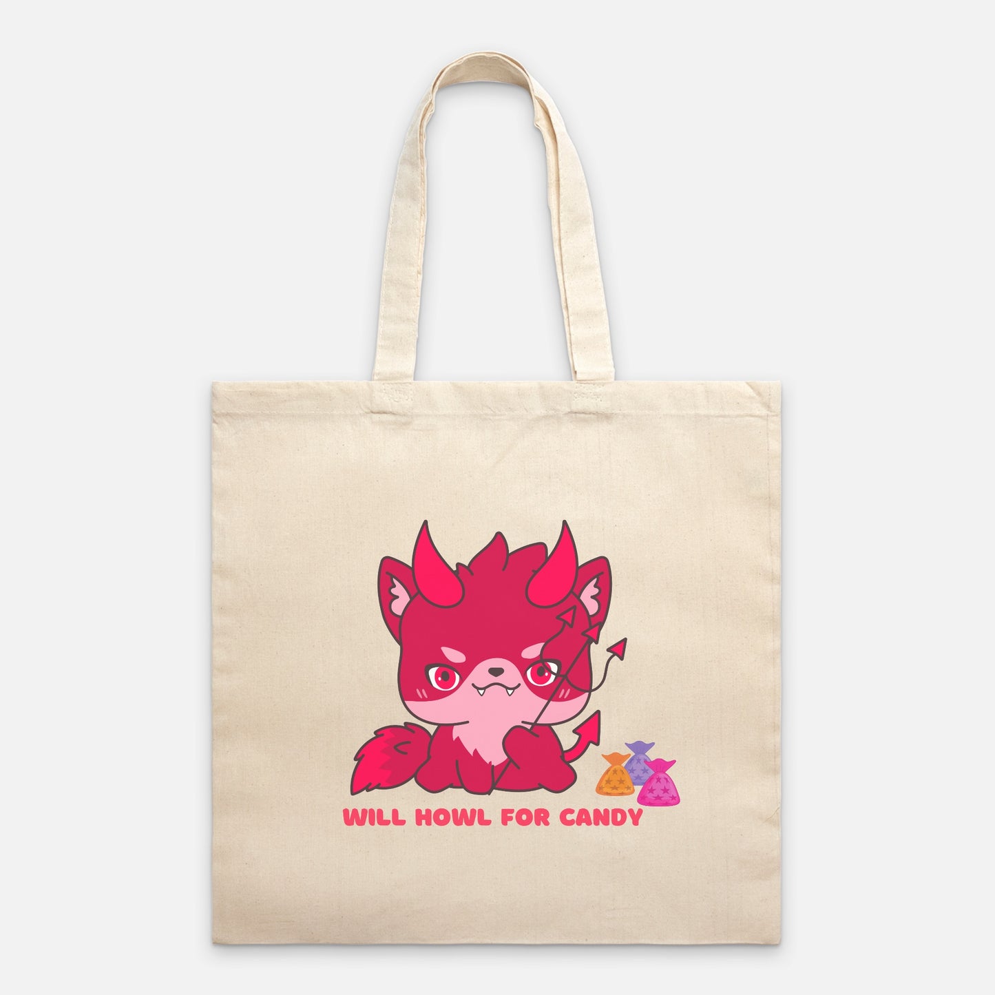 Howl For Candy Tote Bag