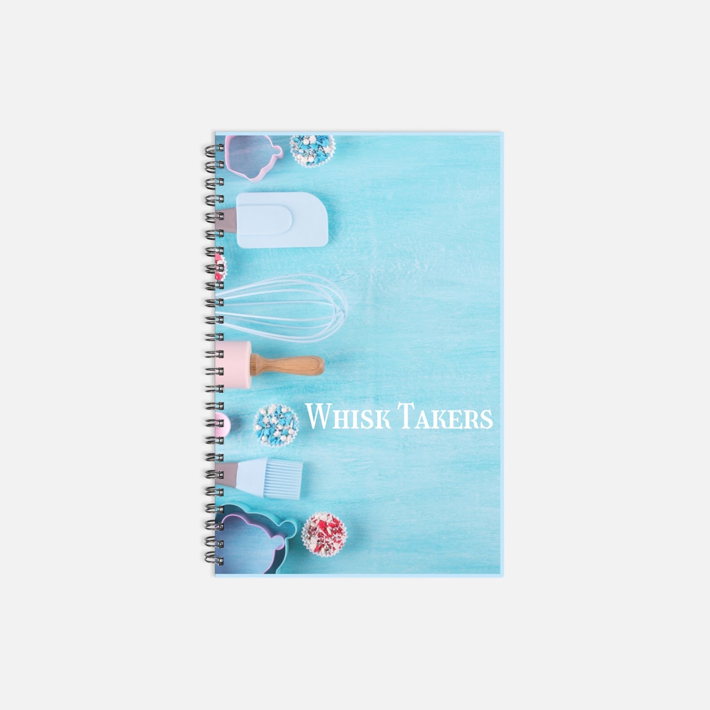 Whisk Taker Recipe Hardcover Spiral Book 5.5 x 8.5