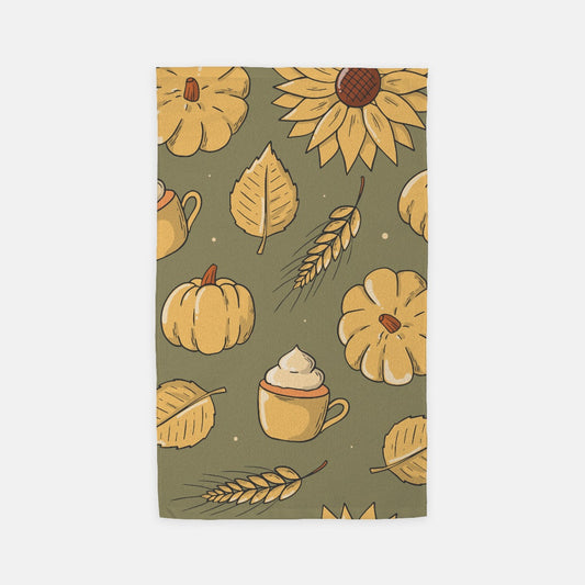 Sunflower Grain Hand Towel (15" x 25")