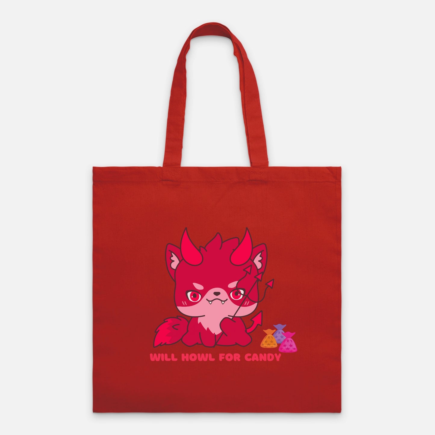 Howl For Candy Tote Bag