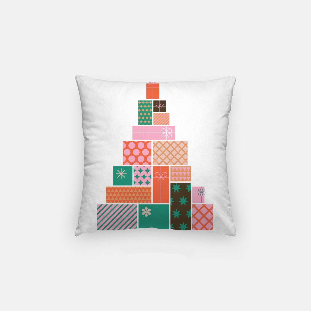 Pink Merry Christmas #2 Artisan Pillow Case 14 Inch