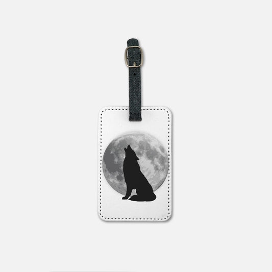 Full Moon Luggage Tag w/Buckle