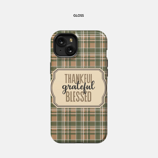 Grateful iPhone 15 Plus Tough Case