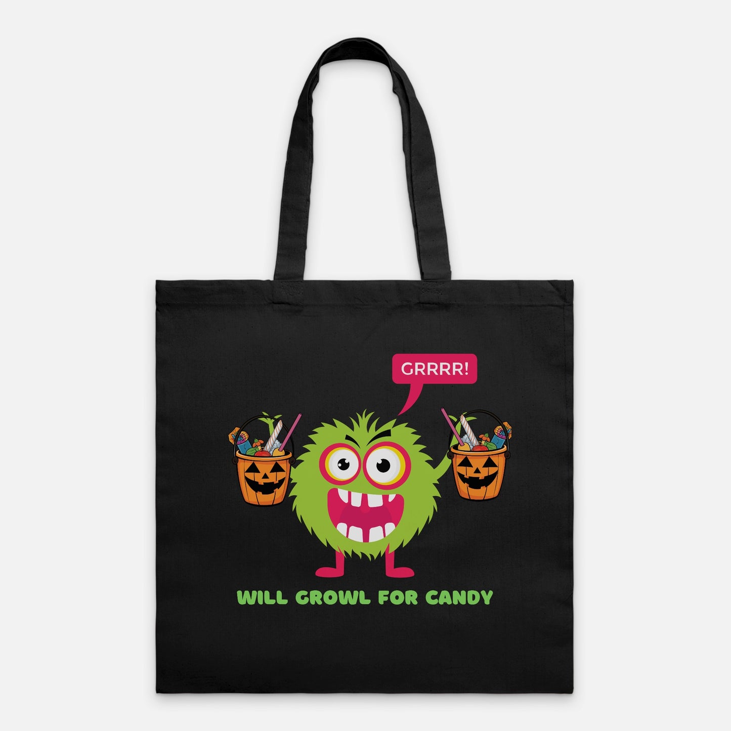 Growl For Candy Tote Bag