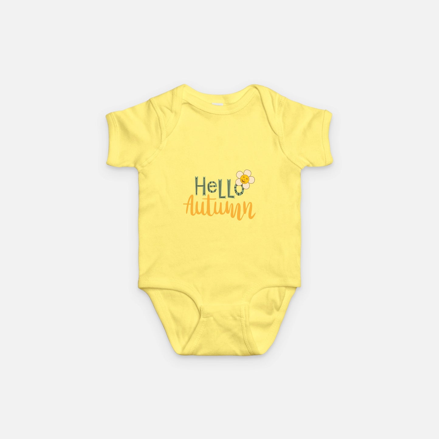 Hello Autumn Baby One Piece Rabbit Skins