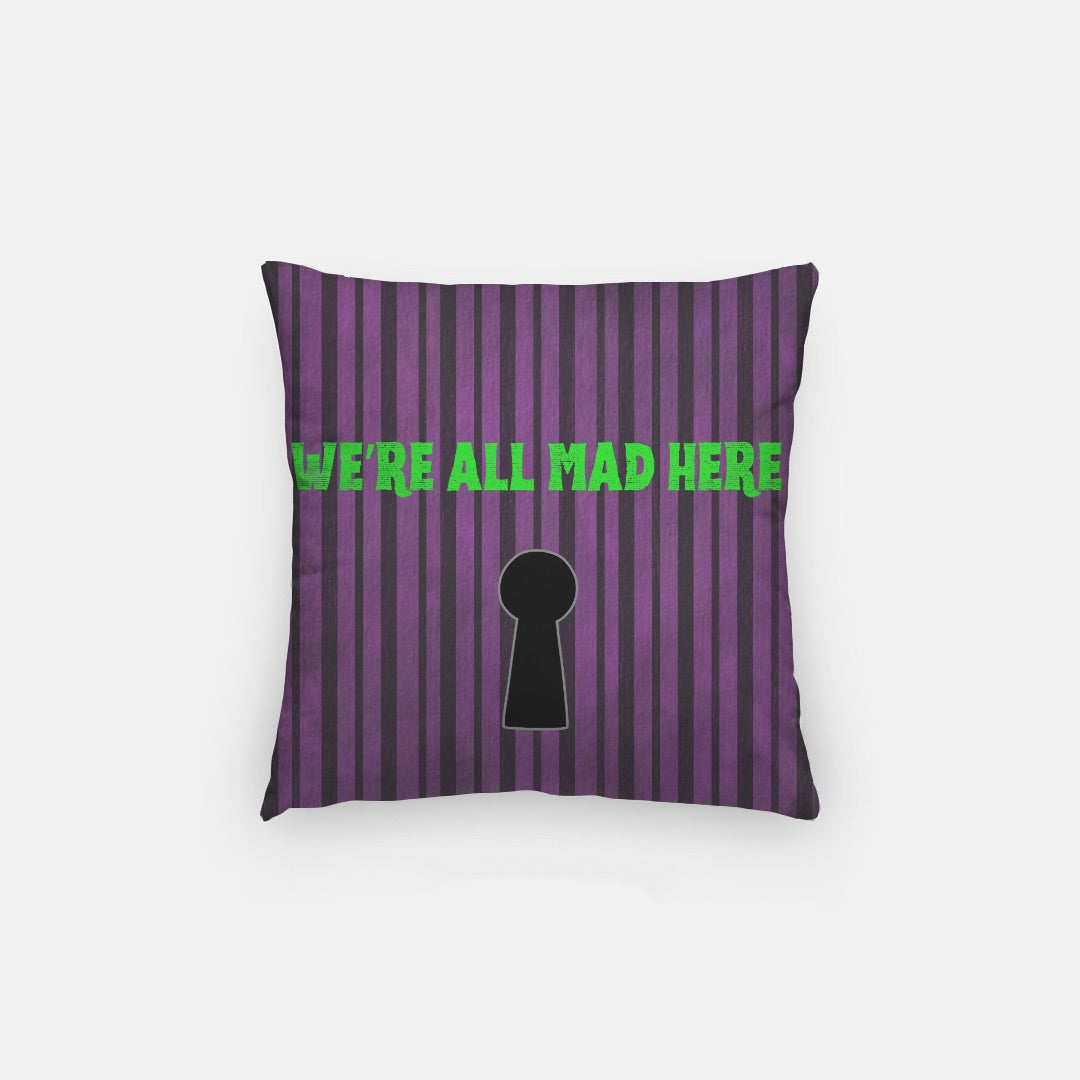 Mad Halloween Artisan Pillow Case 14 Inch