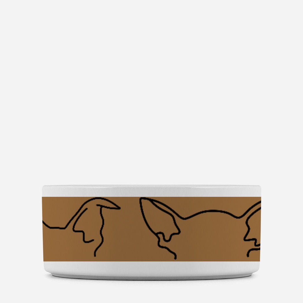 Pup Ears Pet Bowl