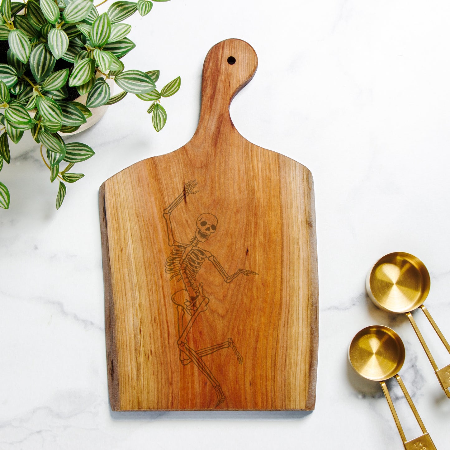 Skeleton Live Edge Artisan Wood Serving Board