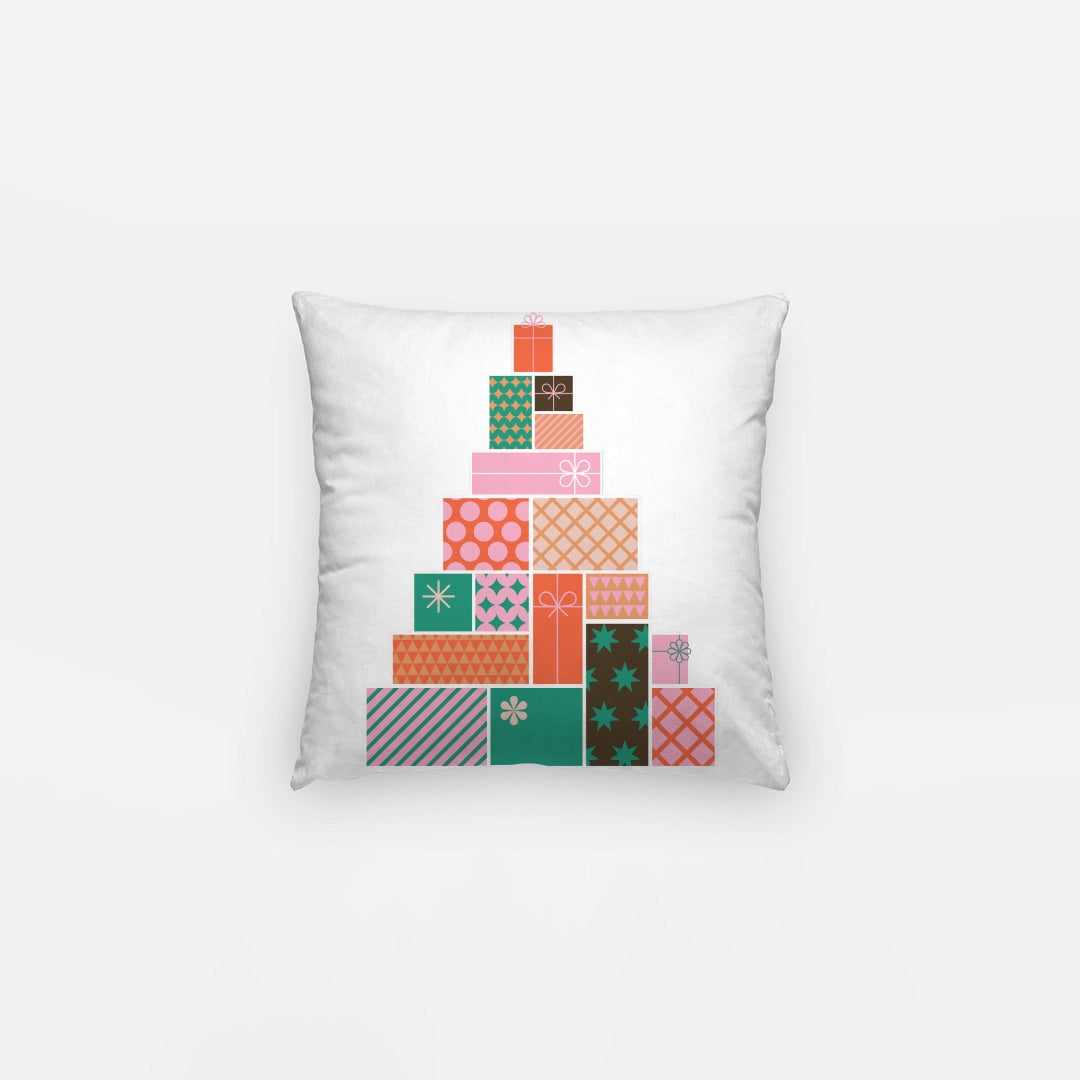 Pink Merry Christmas #2 Artisan Pillow Case 12 Inch