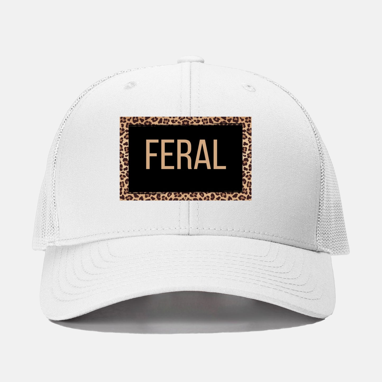 Feral Leopard Retro Trucker Hat