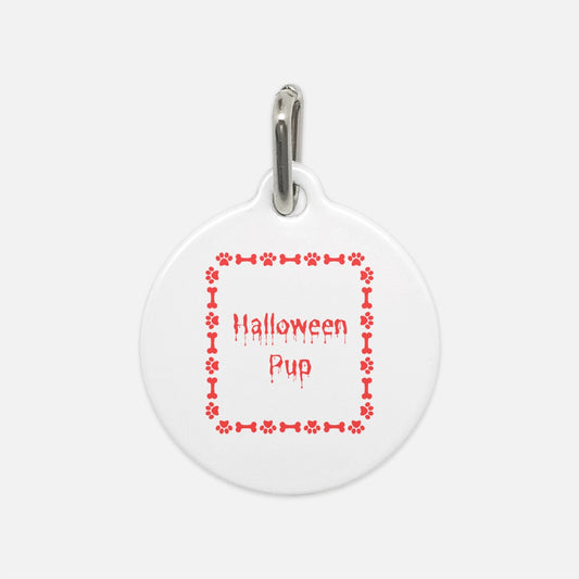 Halloween Pup Pet Tag