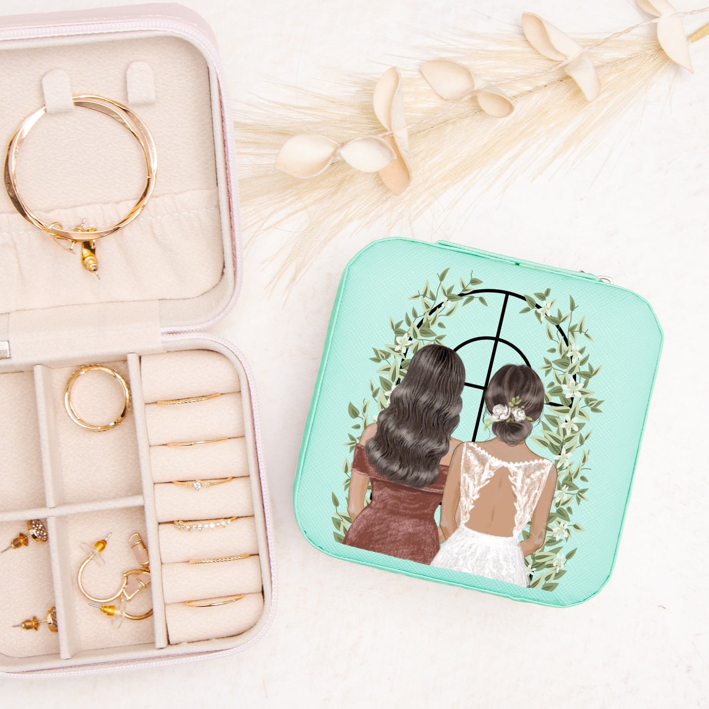 Bridesmaid #1 Jewelry Travel Case