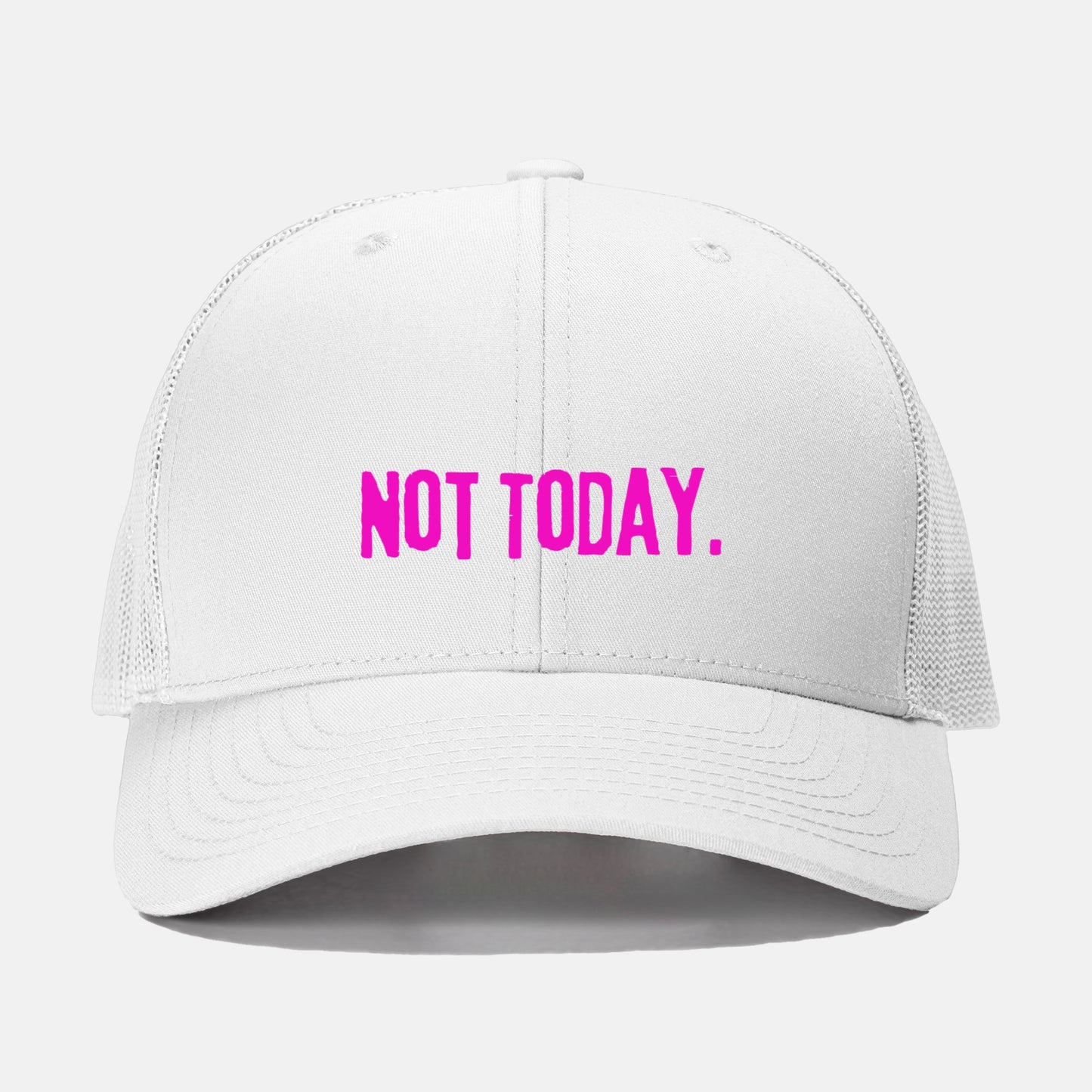 Pink Not Today Retro Trucker Hat