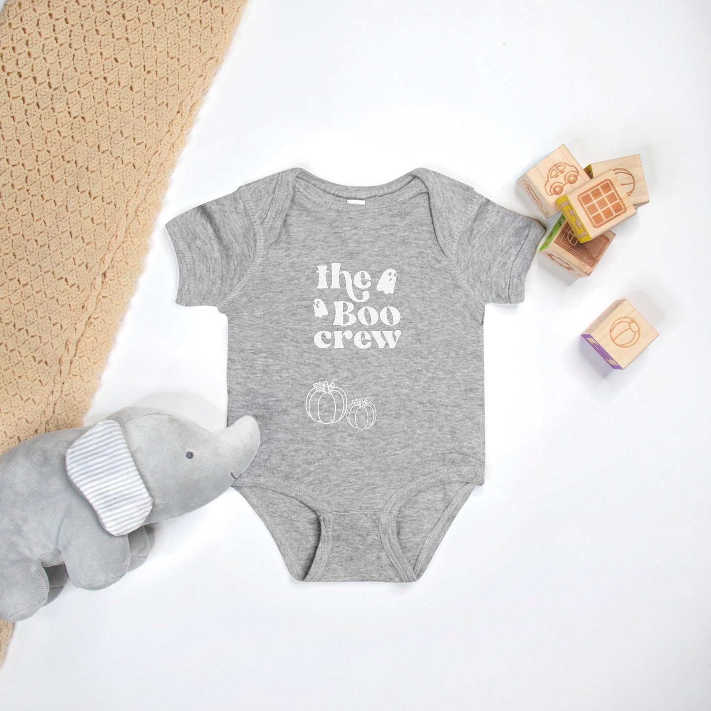 Boo Crew Baby One Piece Rabbit Skins