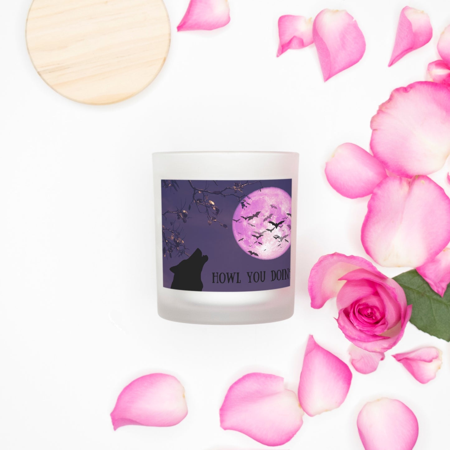 Limited Edition 9oz Pink Wick Howl Candle