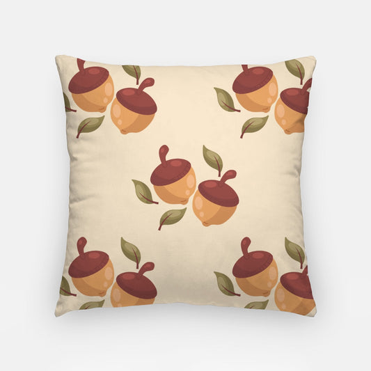 Acorns Artisan Pillow Case 18 Inch