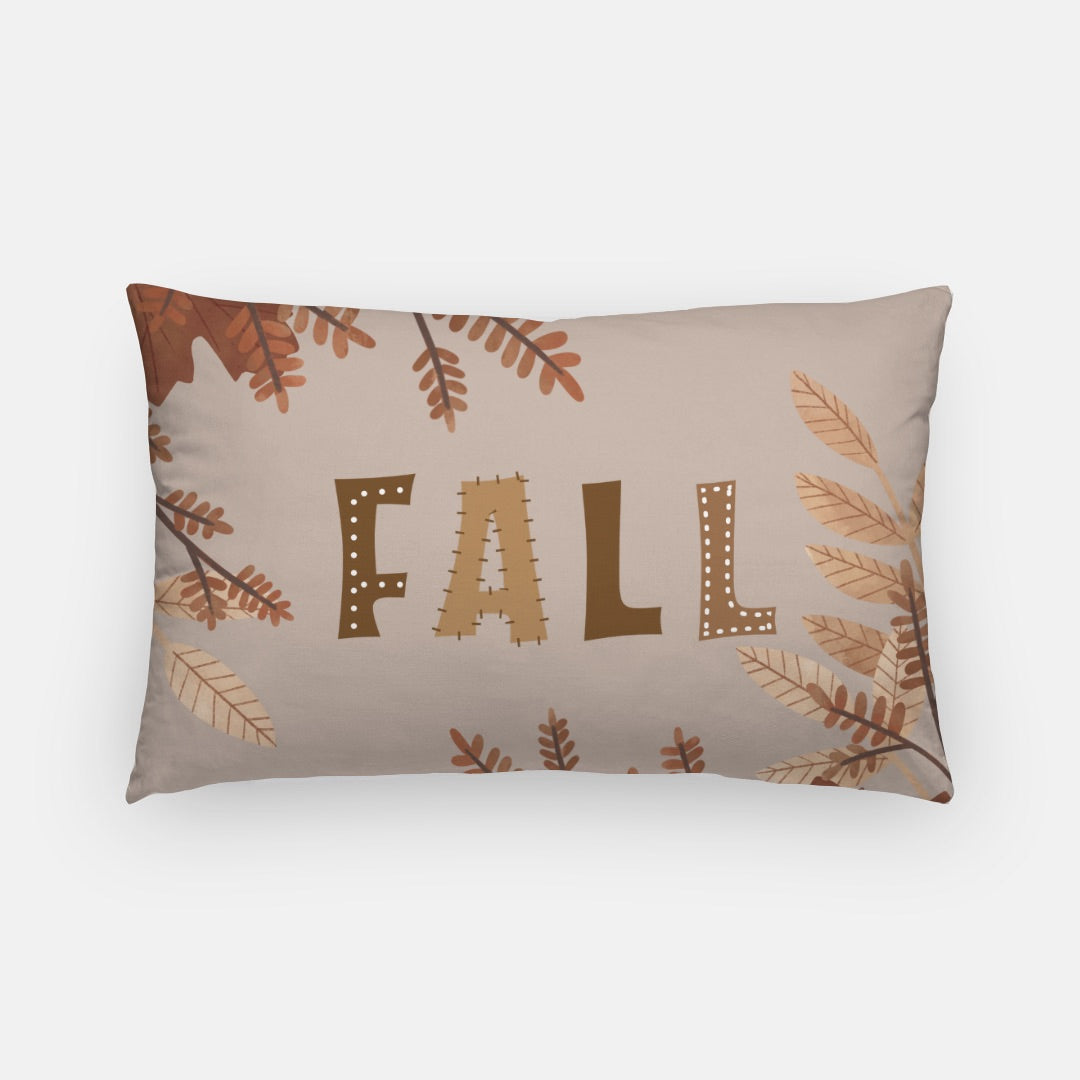 Fall Stitch Artisan Pillow Case Lumbar