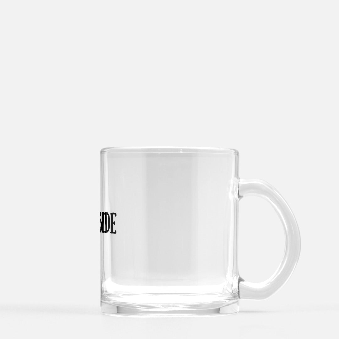 Dead Inside Halloween Glass Mug