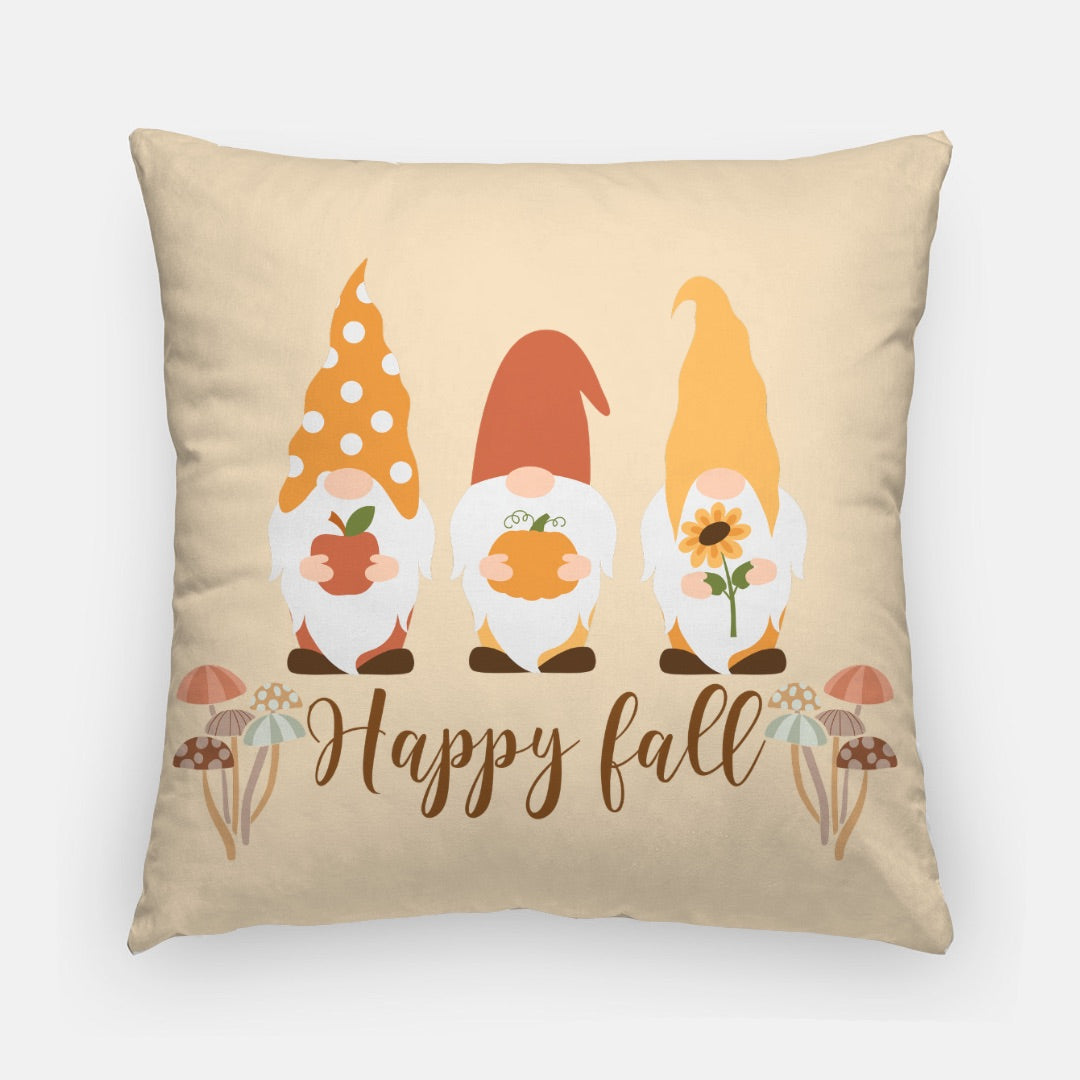 Happy Fall Artisan Pillow Case 20 Inch