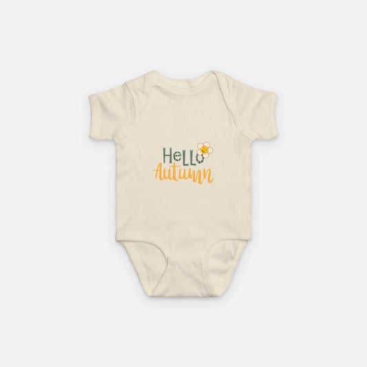 Hello Autumn Baby One Piece Rabbit Skins