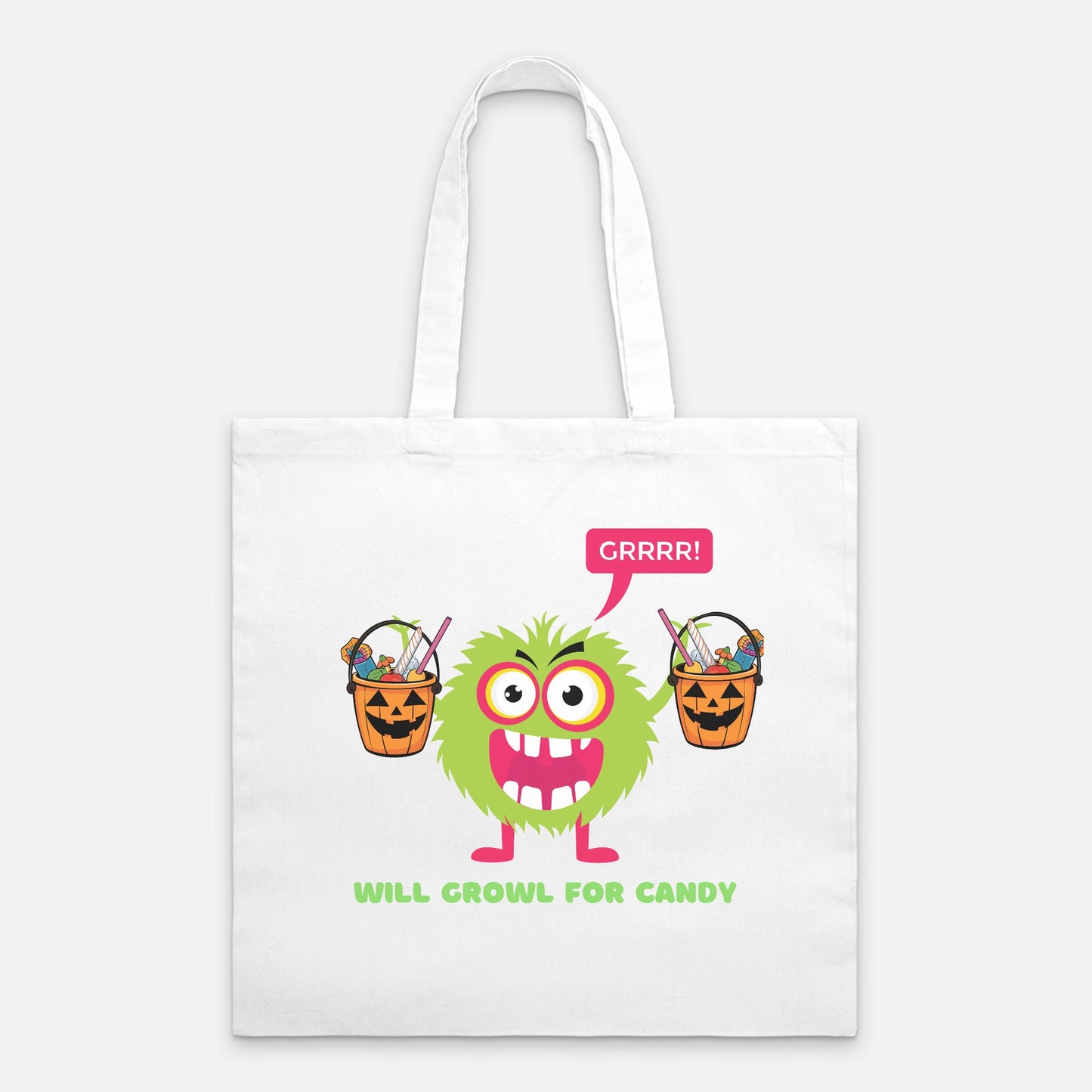 Growl For Candy Tote Bag