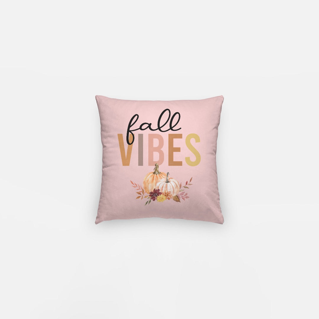 Fall Vibes Artisan Pillow Case 10 Inch