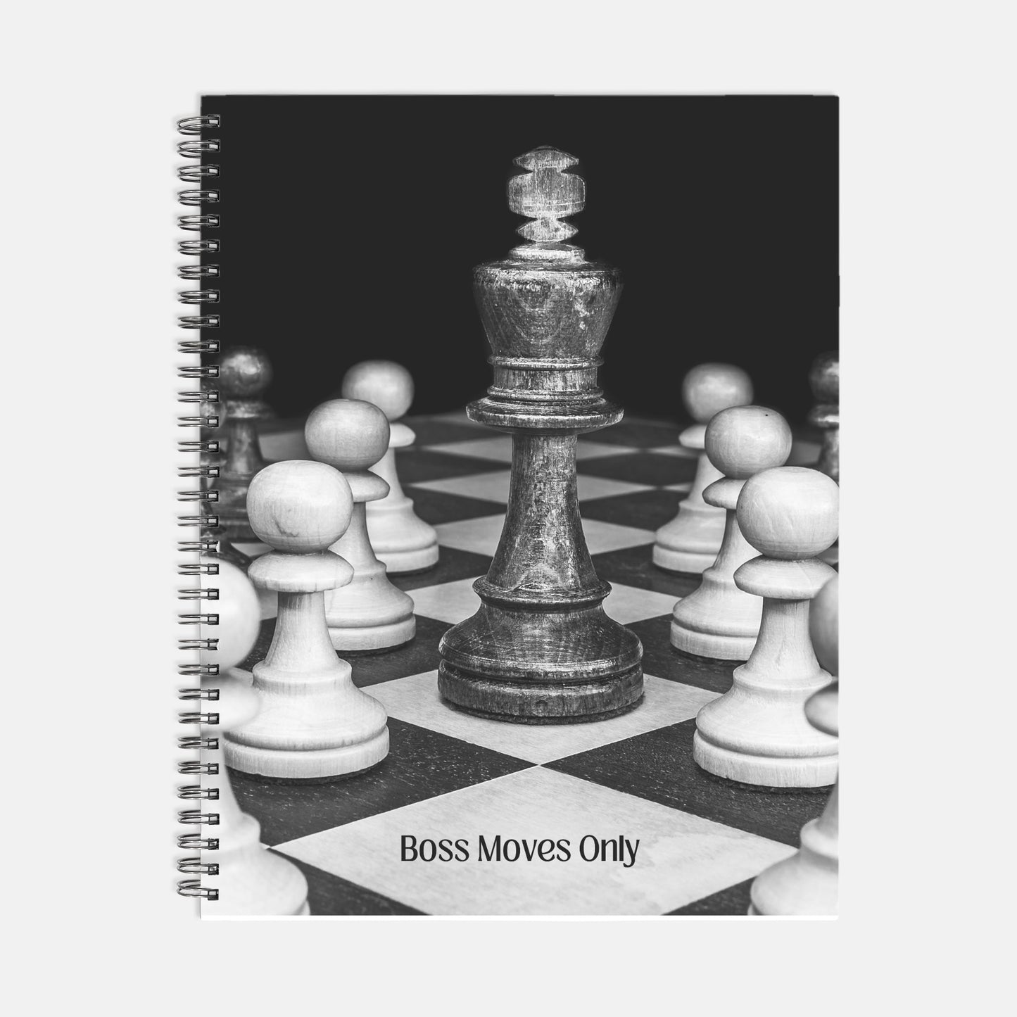 Boss Moves Planner Hardcover Spiral 8.5 x 11