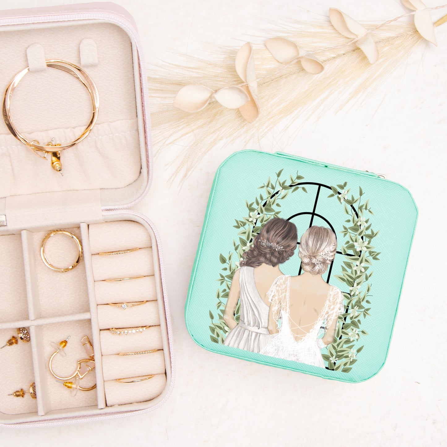 Bridesmaid #3 Jewelry Travel Case