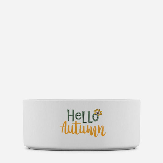 Autum Pet Bowl