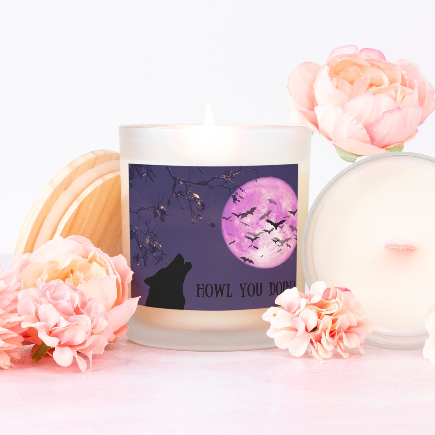 Limited Edition 9oz Pink Wick Howl Candle