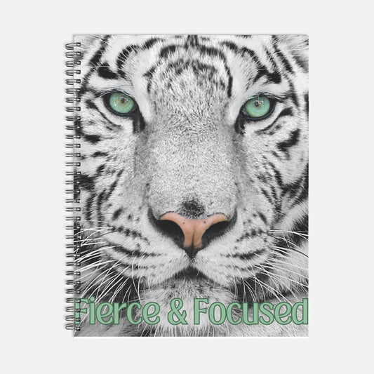 Fierce & Focused Planner Hardcover Spiral 8.5 x 11