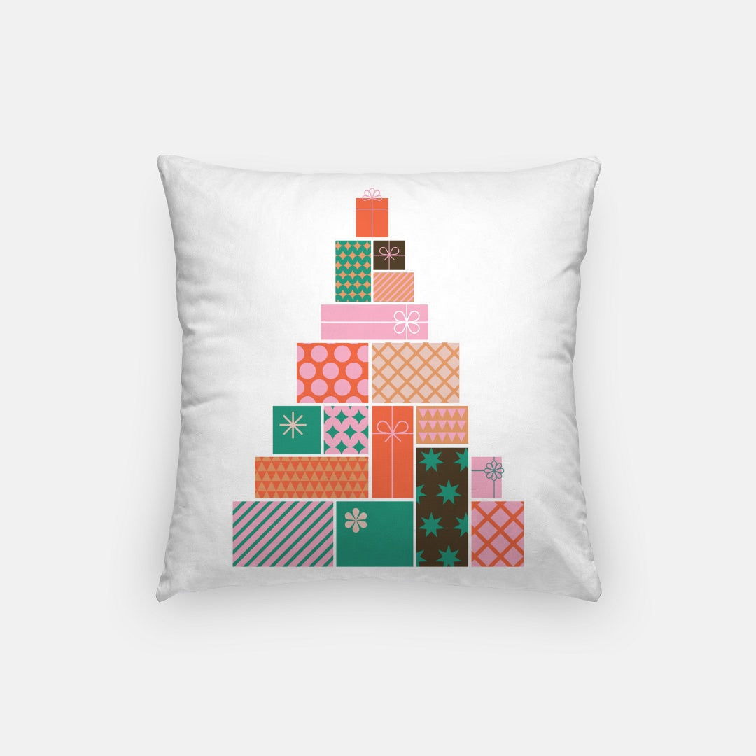 Pink Merry Christmas #2 Artisan Pillow Case 16 Inch