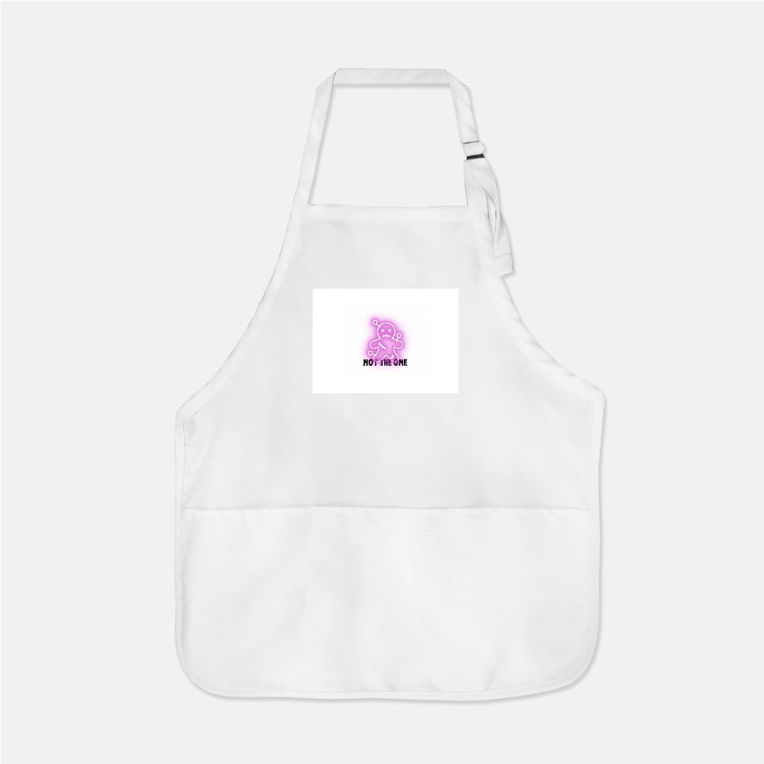 Not The One Apron Pink