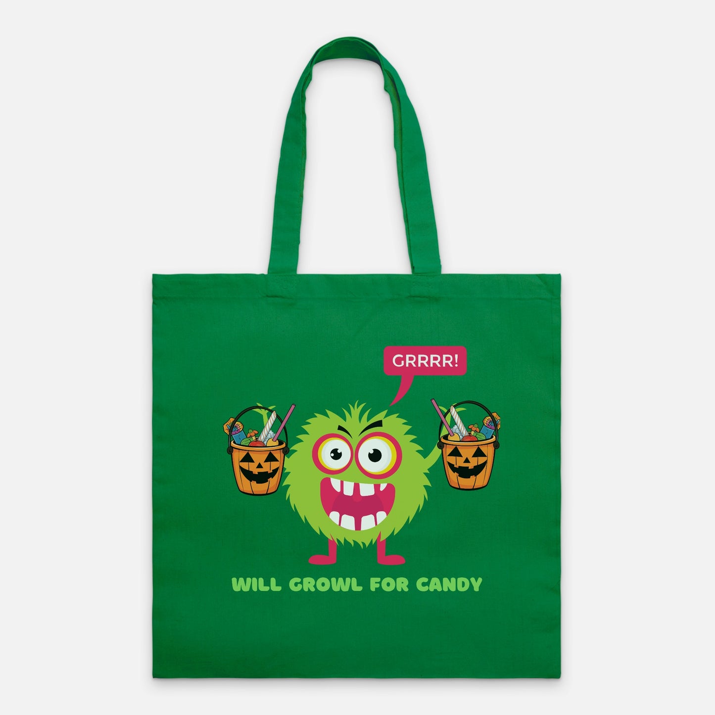 Growl For Candy Tote Bag