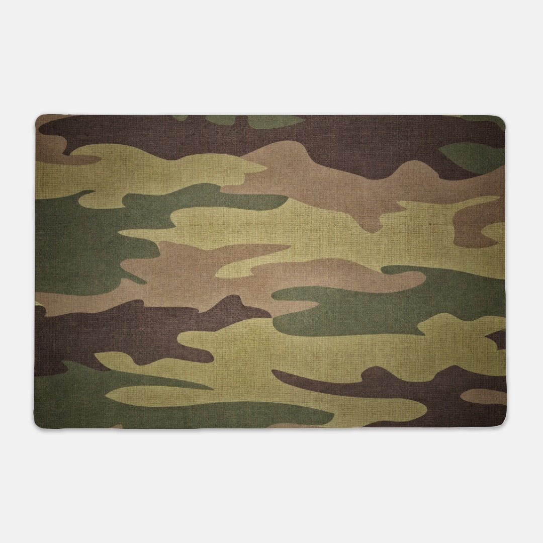 Camouflage Pet Mat - Rectangle