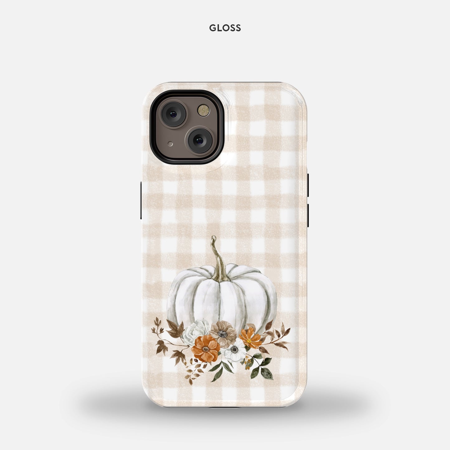 White Pumpkin iPhone 14 MagSafe Tough Case