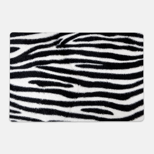 Zebra Stripe Pet Mat - Rectangle