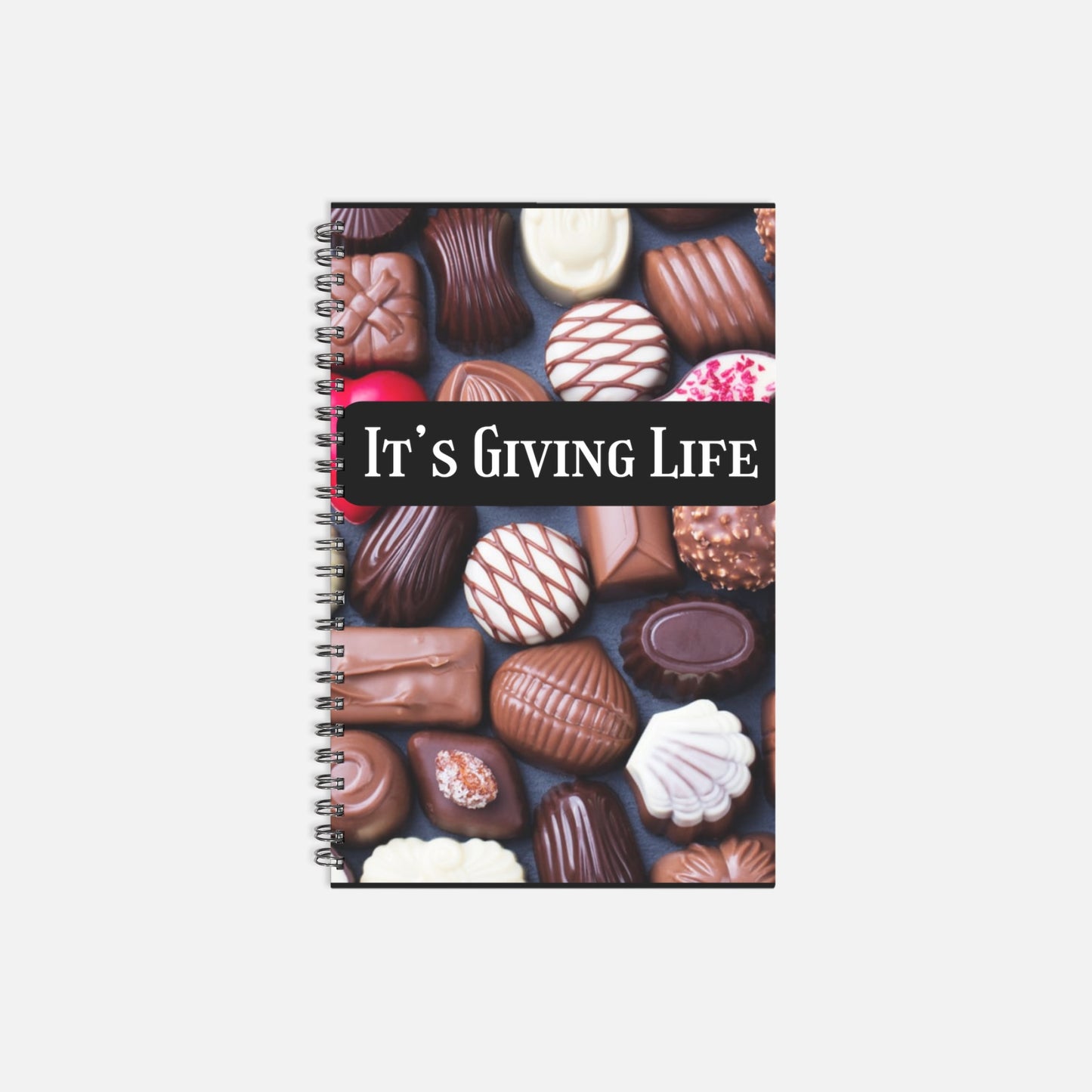 Giving Life Recipe Hardcover Spiral Book 5.5 x 8.5