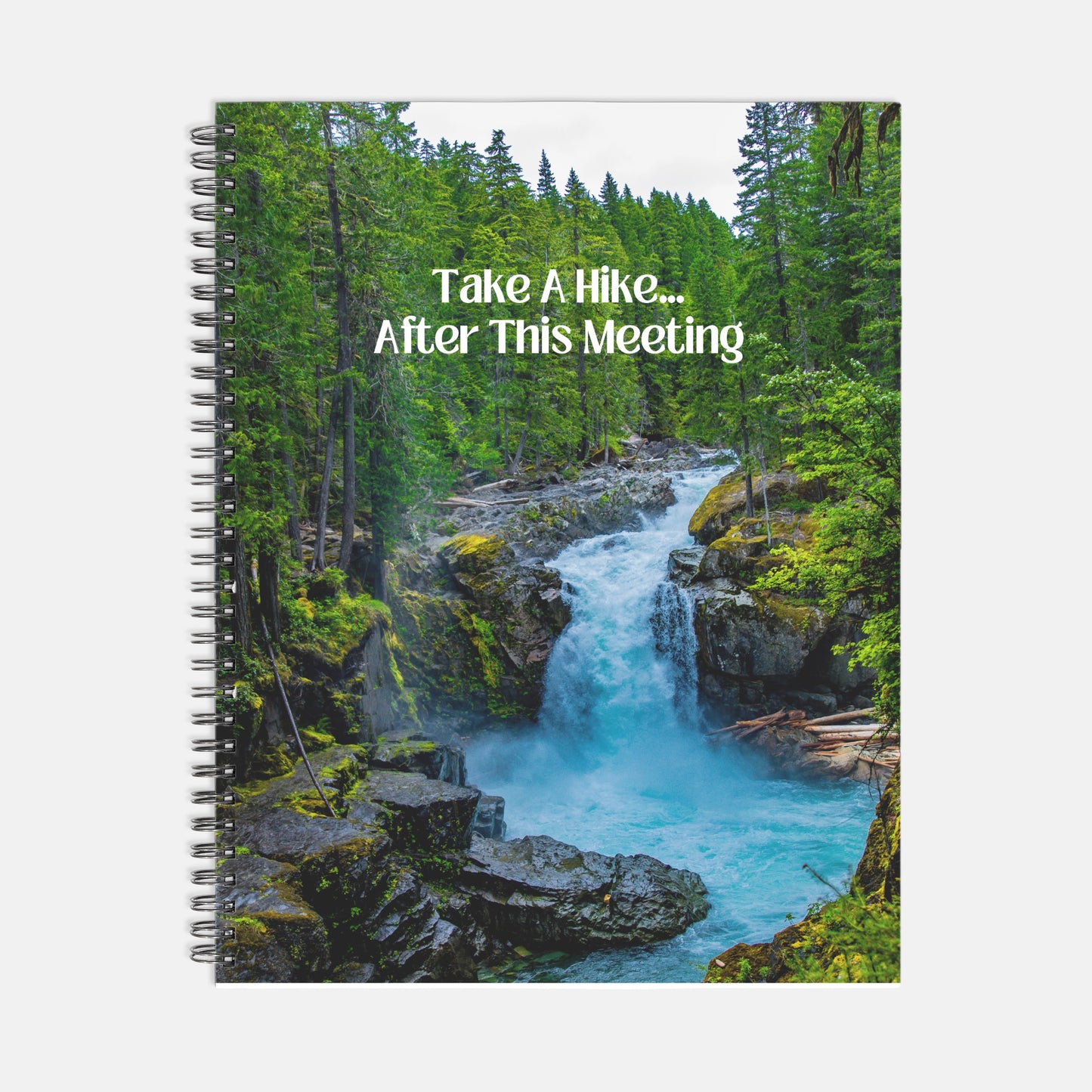 Take A Hike Planner Hardcover Spiral 8.5 x 11