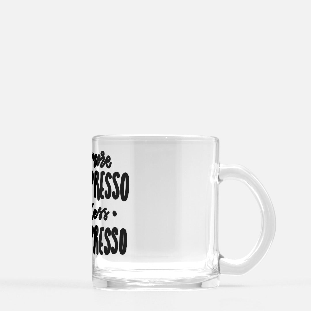 Depresso Glass Mug