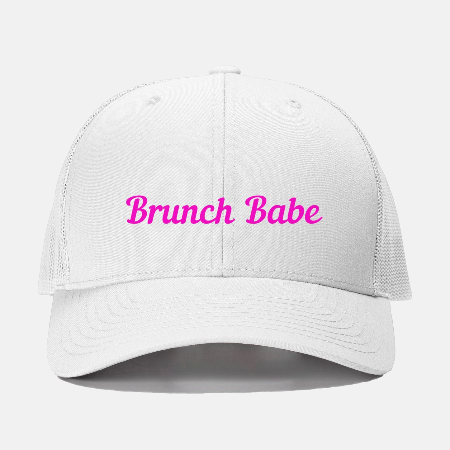 Pink Brunch Babe Retro Trucker Hat