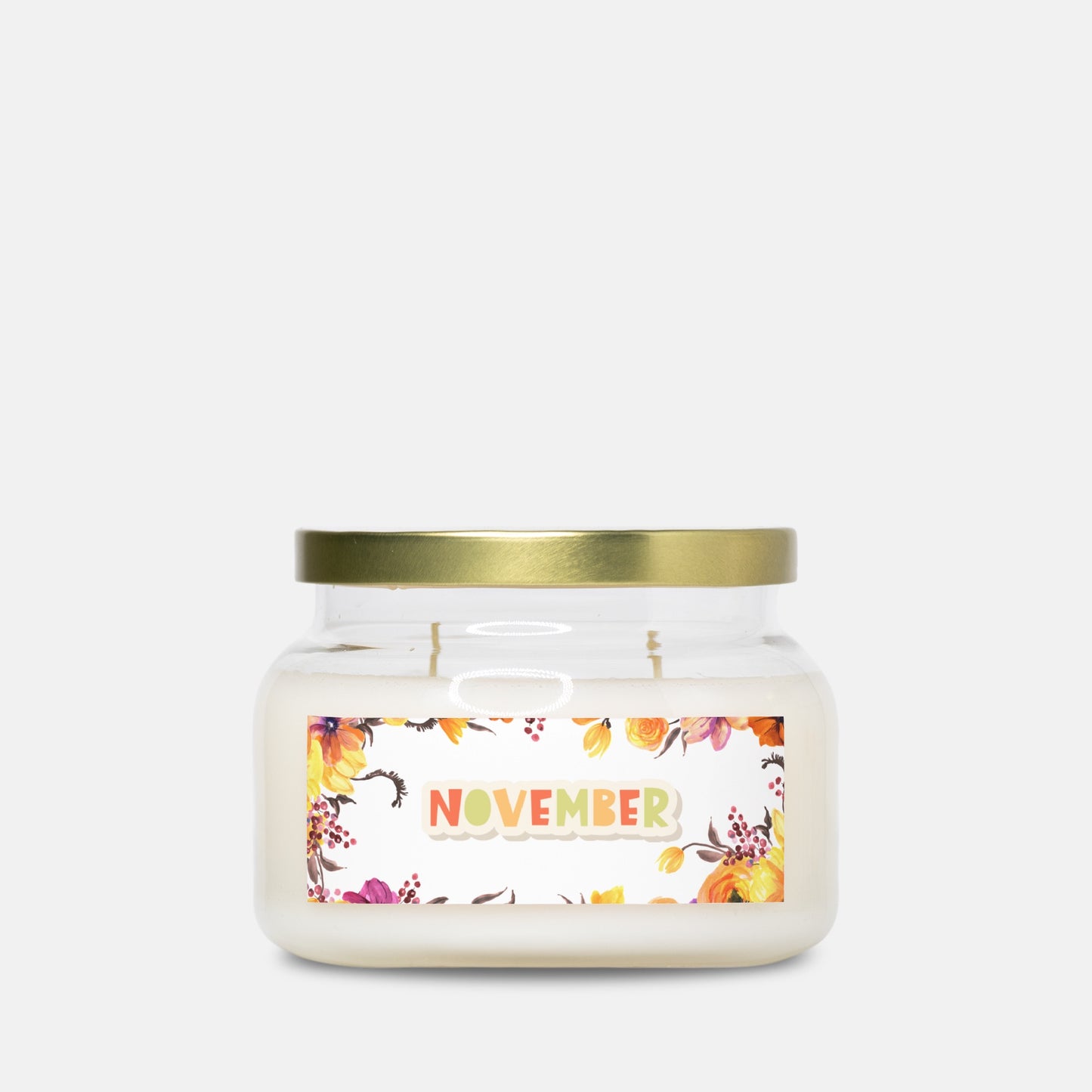 November Candle Apothecary Jar Double