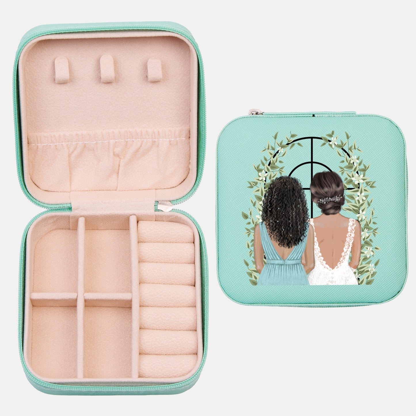 Bridesmaid #4 Jewelry Travel Case