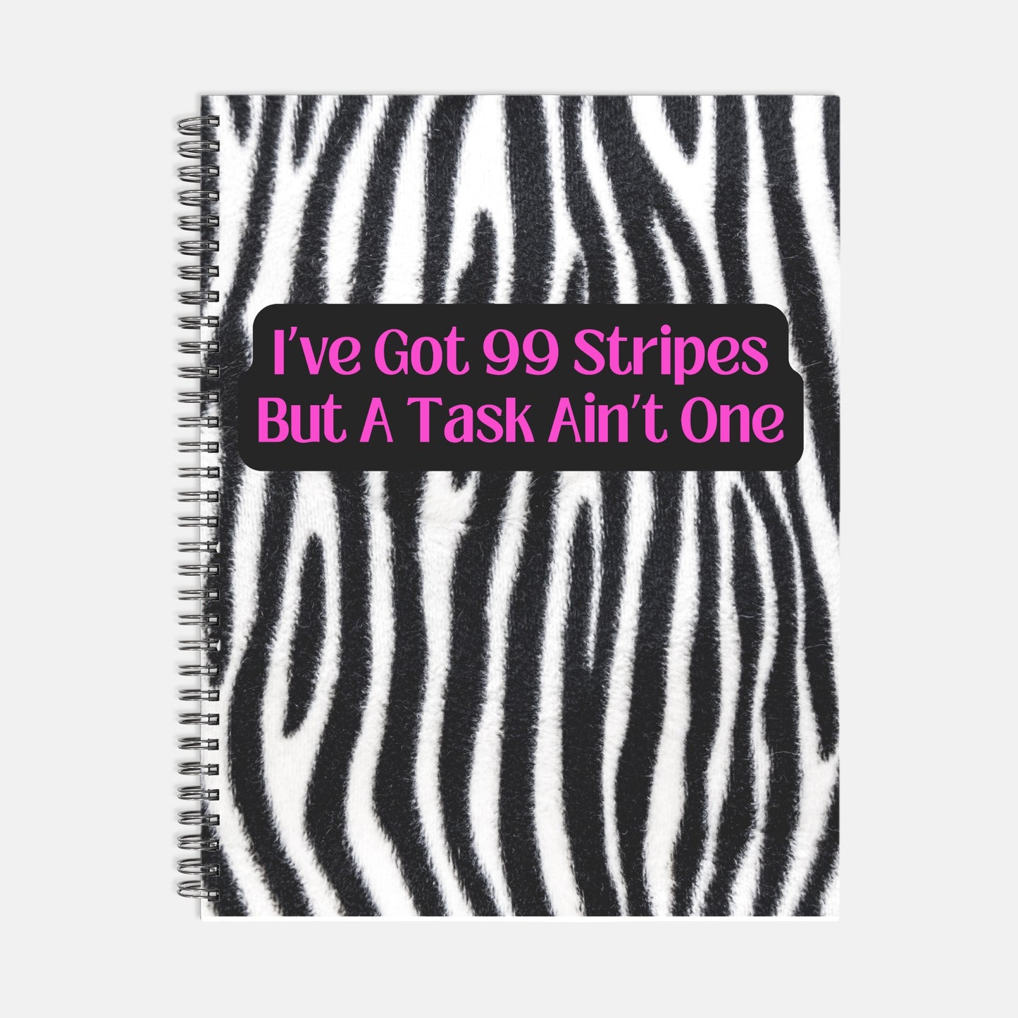 99 Stripes Planner Hardcover Spiral 8.5 x 11