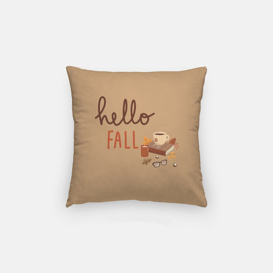 Hello Fall Artisan Pillow Case 14 Inch