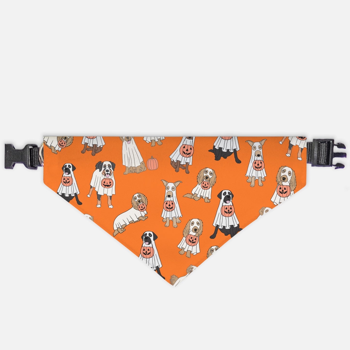 Ghost Dog Collar Pet Bandana Org (LG & XL)