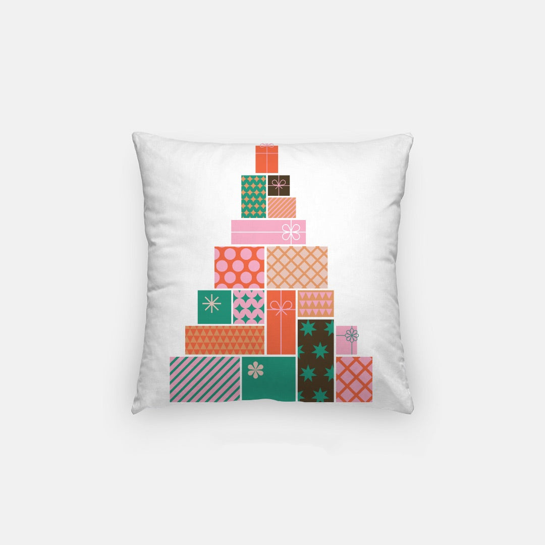 Pink Merry Christmas #2 Artisan Pillow Case 14 Inch